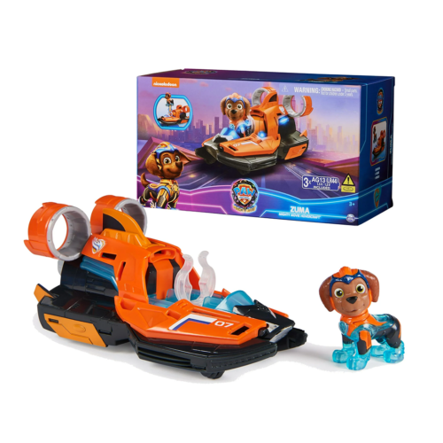 Jet Boat de Juguete con Figura de Acción, Luces y Sonidos de Pups de Zuma