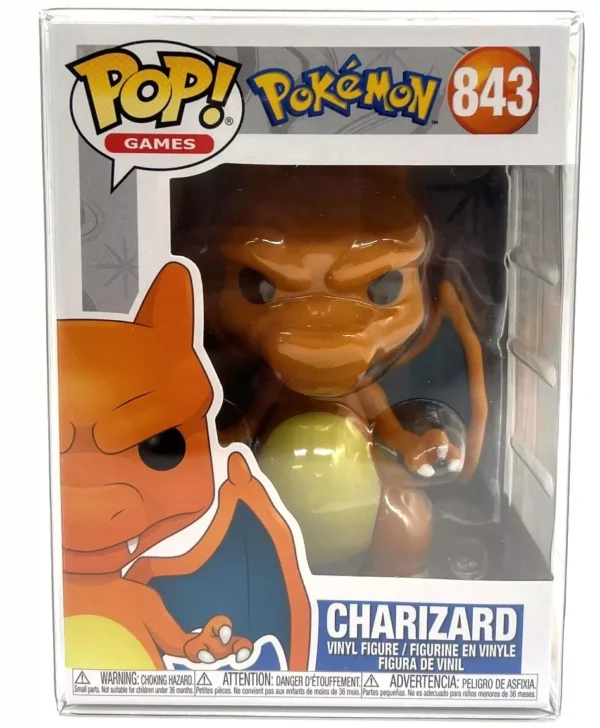 12 Funko Pop! Pokémon Charizard #843 with POP Protector