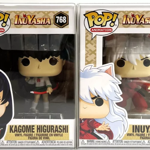Funko Pop! InuYasha Kagome #768 & Inuyasha #767 Common Set of 2