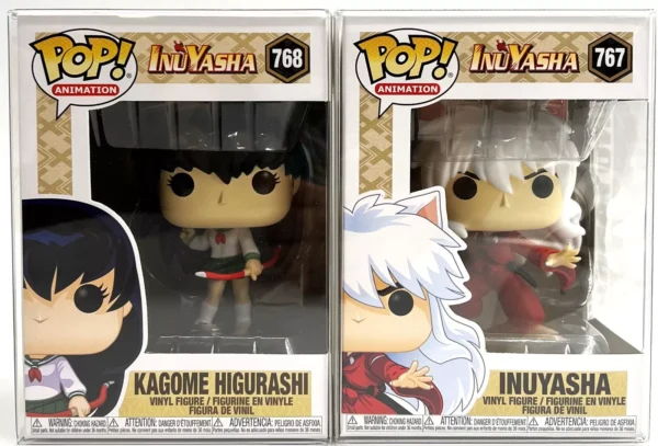 13 Funko Pop! InuYasha Kagome #768 & Inuyasha #767 Common Set of 2