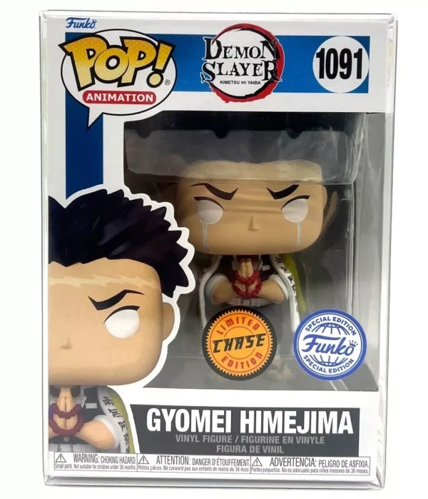 22 Funko Pop! Demon Slayer Gyomei Himejima CHASE #1091 Special ED with Protector