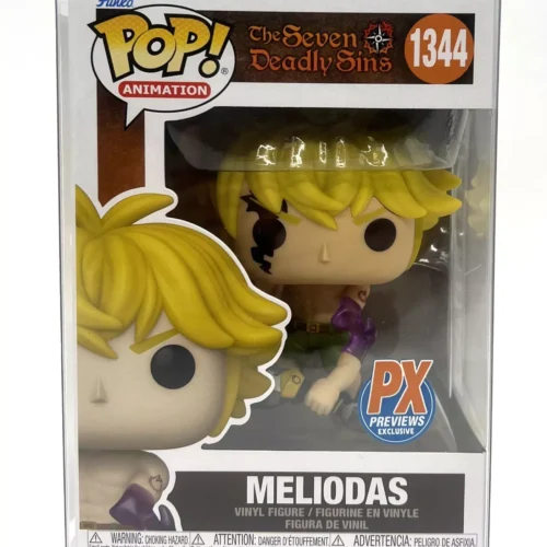 Funko Pop! The Seven Deadly Sins Meliodas PX Exclusive #1344 with POP Protector