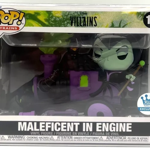 Funko Pop! Trains Villains Maleficent in Engine #13 Funko Exclusive