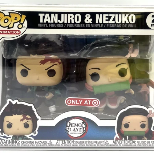 Funko Pop! Demon Slayer Tanjiro & Nezuko 2 Pack Target Exclusive