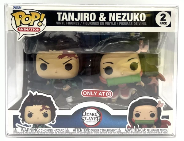 Funko Pop! Demon Slayer Tanjiro & Nezuko 2 Pack Target Exclusive