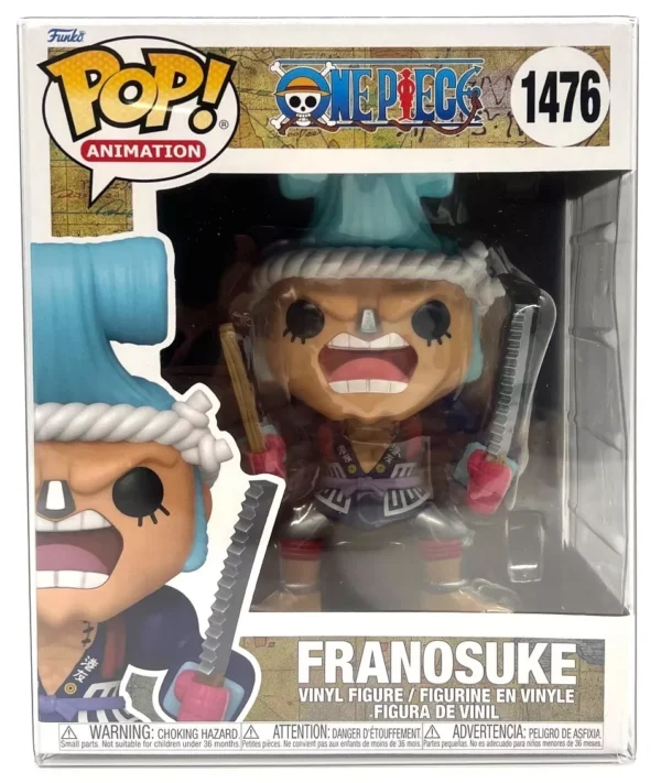 Funko Pop! One Piece 6" Franky Franosuke #1476 with POP Protector