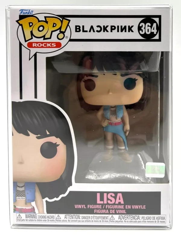 47 Funko Pop! BlackPink Shut Down Lisa #364 with Protector In STOCK READY TO SHIP