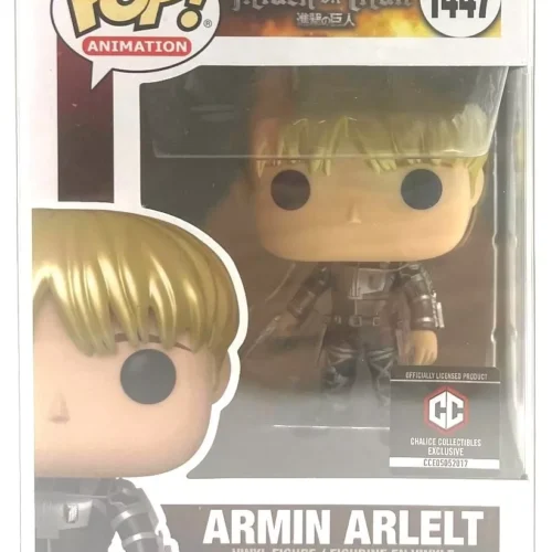 Funko Pop! Attack on Titan Armin Arlelt Metallic #1447 Chalice Collectables