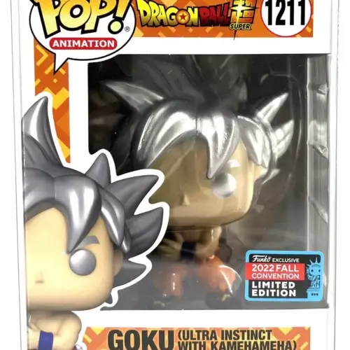 Funko Pop! DBS Goku Ultra instinct with Kamehameha #1211 Chalice Exclusive