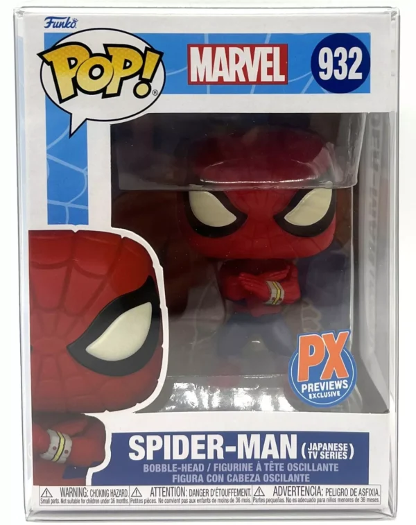 51 Funko Pop! Marvel Spider-Man Japanese TV Series PX Exclusive #932 with Protector