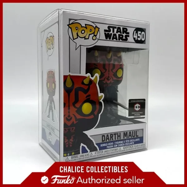 55 Funko Pop! Star Wars Darth Maul #450 Chalice Collectibles Exclusive