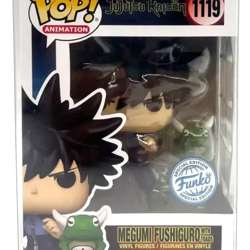 Funko Pop! Jujutsu Kaisen Megumi with Toads #1119 Special Edition with Protector